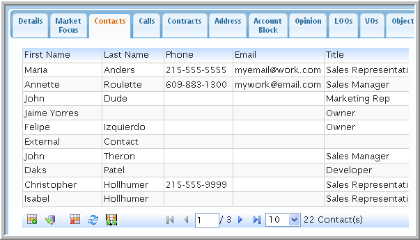 jqGrid HTML View